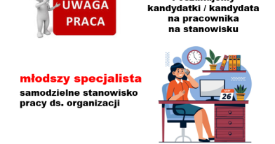 infografika zawiera dane kontaktowe do Wojewódzkiego Inspektoratu Ochrony Środowiska
nr telefony 42 633-33-43 oraz adres e-mail: kadry@wios.lodz.pl