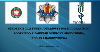 Plakat propagujący szkolenie